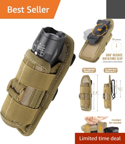 Tactical flashlight holder - flashlight,