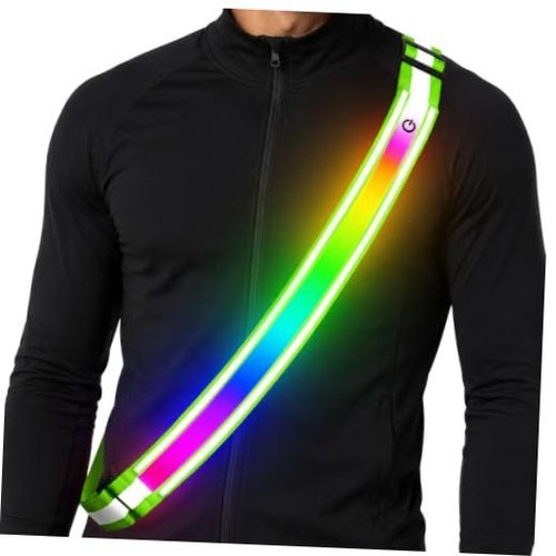 Led reflective belt sash - sash,